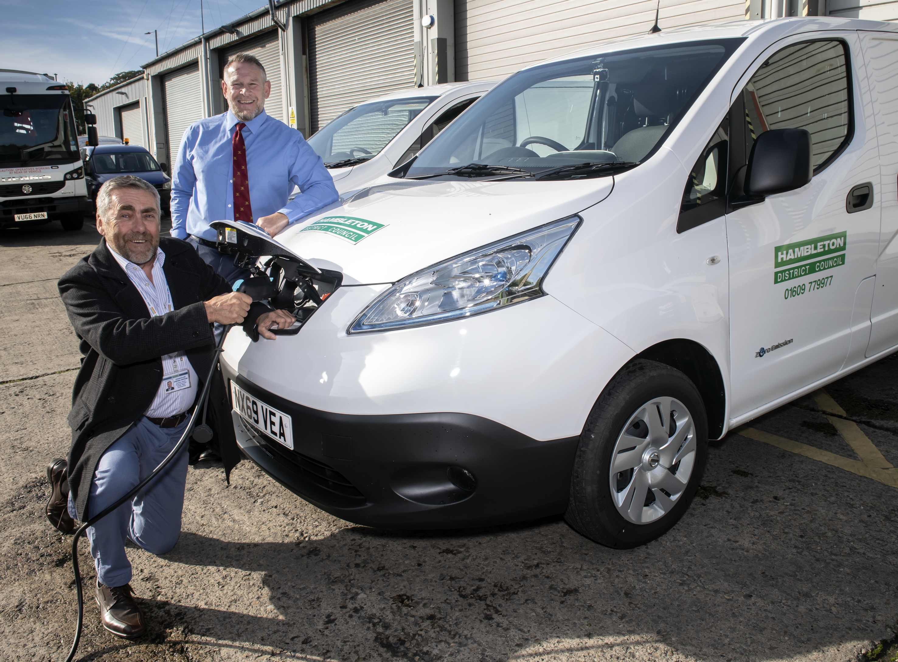 Hambleton District Council introduces new electric vehicles